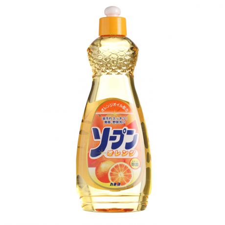 Жидкость для мытья посуды "Kaneyo", сладкий апельсин, 600 мл
