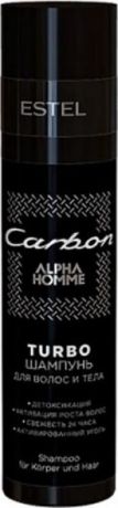 Estel Alpha Homme Carbon Шампунь для волос и тела, 250 мл