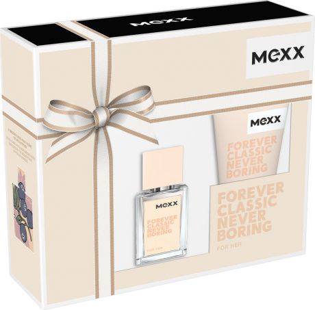 Подарочный парфюмерный набор Mexx Forever Classic Woman: туалетная вода, 15 мл, гель для душа, 50 мл