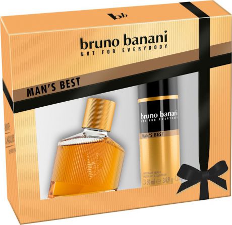 Подарочный парфюмерный набор Bruno Banani Mans Best: туалетная вода, 30 мл, деостик, 50 мл