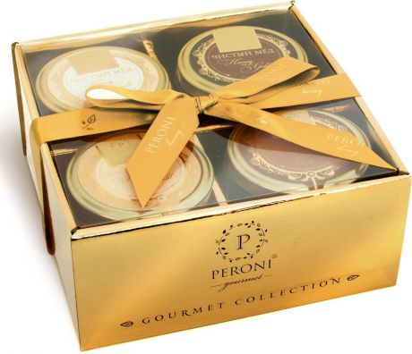 Набор мед Peroni Honey Gold №4, 4 шт по 290 г