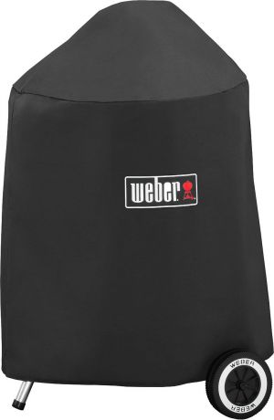 Чехол для угольных грилей "Weber", цвет: черный, диаметр 47 см