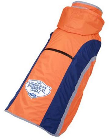 Куртка для собак "Dobaz", водонепроницаемая, цвет: оранжевый. ДА13036Д6ХЛ. Размер 6XL