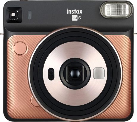 Fujifilm Instax SQ6, Blush Gold фотокамера мгновенной печати