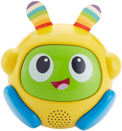 Fisher-Price Интерактивная игрушка Бибо Веселые ритмы цвет желтый зеленый голубой
