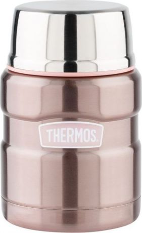 Термос Thermos King SK3000, с ложкой, 155740, розовый, 470 мл
