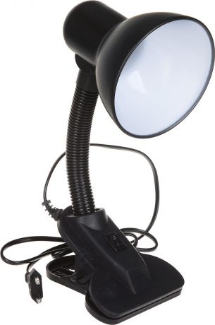 Светильник настольный Uniel TLI-202, цвет: черный, 60 W, 220 V, E27