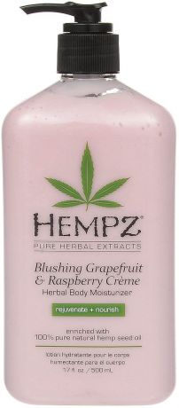 Hempz Blushing Grapefruit and Raspberry Moisturizer Молочко для тела увлажняющее грейпфрут и Малина, 500 мл