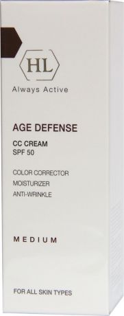 Holy Land Корректирующий крем Age Defense CC Cream Medium (SPF50), 50 мл