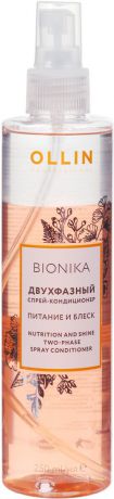 Ollin Двухфазный спрей-кондиционер BioNika Two-Phase Spray Conditioner 250 мл