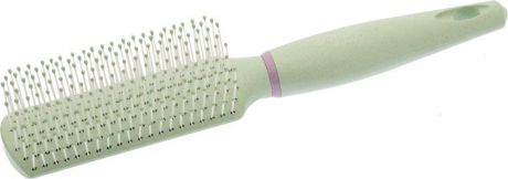 Dewal Beauty Щетка для волос "Мятное мороженое", массажная, прямоугольная, цвет: зеленый