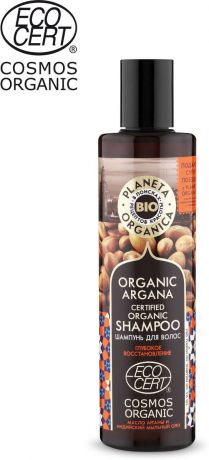 Шампунь для волос Planeta Organica Organic Argana, натуральный, 280 мл