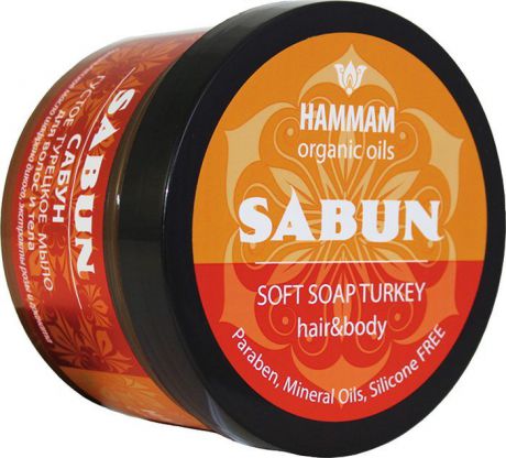 Hammam Organic Oils Густое Турецкое Мыло Сабун, 400 г