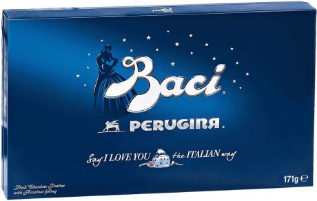 Baci Perugina конфеты темный шоколад, 171 г