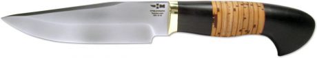 Нож охотничий Ножемир "Куница", цвет: бежевый, темно-коричневый, длина клинка 14 см