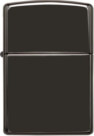 Зажигалка Zippo "Classic", цвет: черный, 3,6 х 1,2 х 5,6 см. 39381