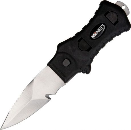 Нож McNett Tactical "Samish Stiletto Black Handle", цвет черный