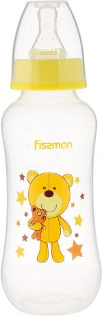 Бутылочка для кормления Fissman, 6881, желтый, 300 мл