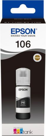 Чернила Epson 106 (C13T00R140), черный