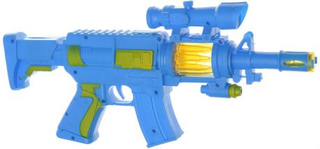 Игрушечное оружие "Автомат Атака", 386082, цвет: синий