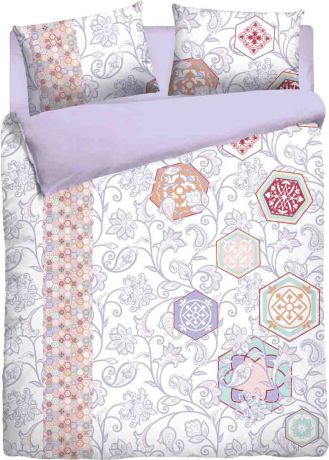 Комплект постельного белья Verossa Calispo, 735010, фиолетовый, 2 спальный