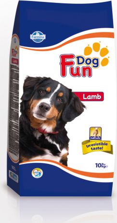 Корм сухой Farmina Fun Dog, для собак, с ягненком, 10 кг