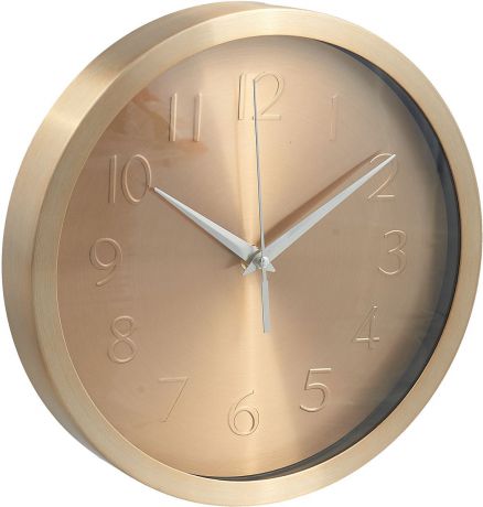 Часы настенные Magic Home "Такт", 79663, золотой, 25,2 х 4,2 см