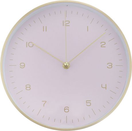Часы настенные Magic Home, 79650, розовый, 24,8 х 4,2 см