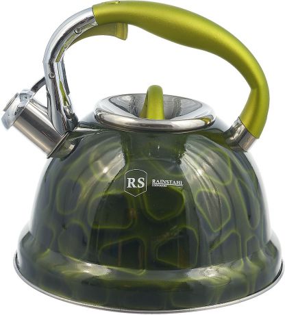 Чайник Rainstahl со свистком, 7639-27RS\WK, зеленый, 2.7 л