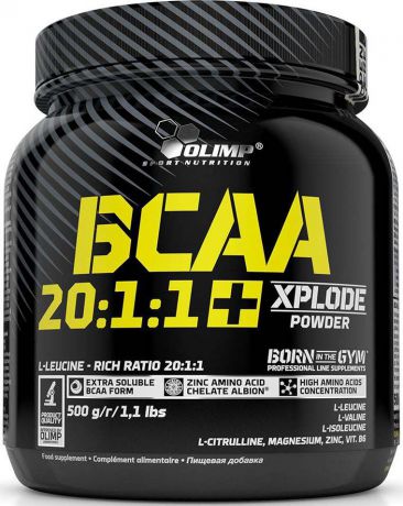 Комплекс аминокислотный Olimp Sport Nutrition BCAA 20:1:1+ Xplode Powder Грейпфрут, 500 г
