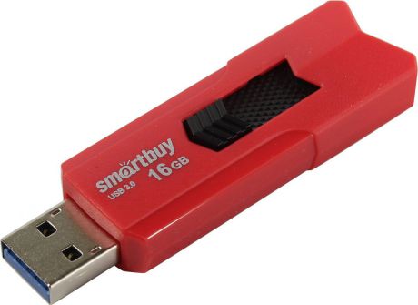USB Флеш-накопитель SmartBuy Stream, SB16GBST-R3, 16 ГБ, red