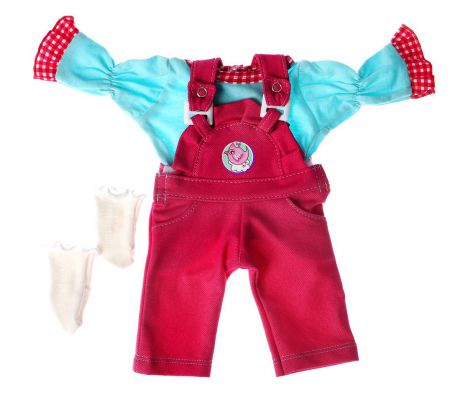 Одежда для кукол Colibri "Комбинезон с рубашкой и носочками", 3888610