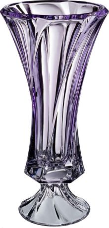 Ваза Aurum-Crystal Mozart Violet, 614-564, прозрачный, высота 40 см