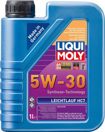 Моторное масло Liqui Moly Leichtlauf, НС-синтетическое, 8541, 1 л