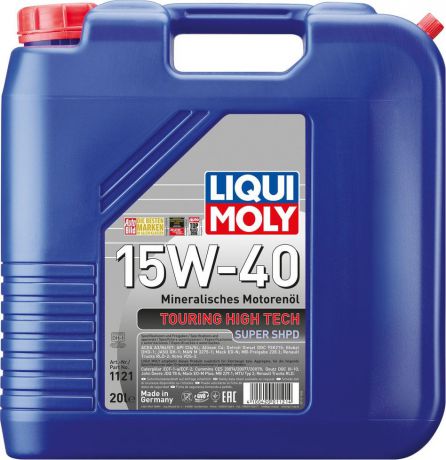Моторное масло Liqui Moly THT Super SHPD, минеральное, 1121, 20 л