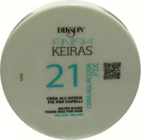 Аква-воск для волос Dikson Keiras Finish Cera All Aqua 21 Azzurra-No Fix, на основе ароматизированной морской воды, 150 мл