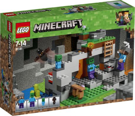 LEGO Minecraft 21141 Пещера зомби Конструктор