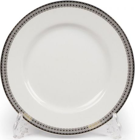 Тарелка La Rose des Sables Fast Platine, 5300122 1753, белый, серебряный, десертная