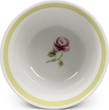 Тарелка La Rose des Sables Cocooning, 5500221 2375, белый, серый, салатовый, диаметр 21 см