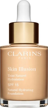 Тональный крем Clarins Skin Illusion, увлажняющий, с легким покрытием, SPF 15, тон № 101, 30 мл