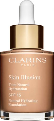Тональный крем Clarins Skin Illusion, увлажняющий, с легким покрытием, SPF 15, тон № 108, 30 мл