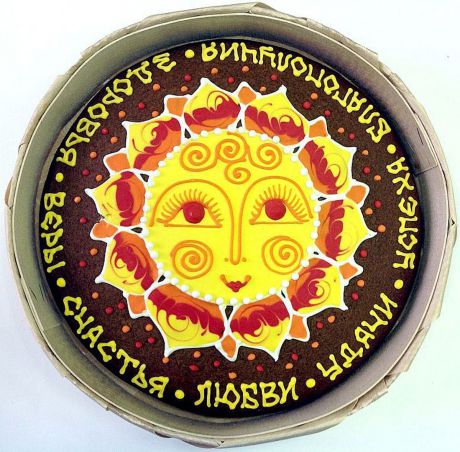Пряник Царский пряник "Солнце с пожеланиями", 650 г
