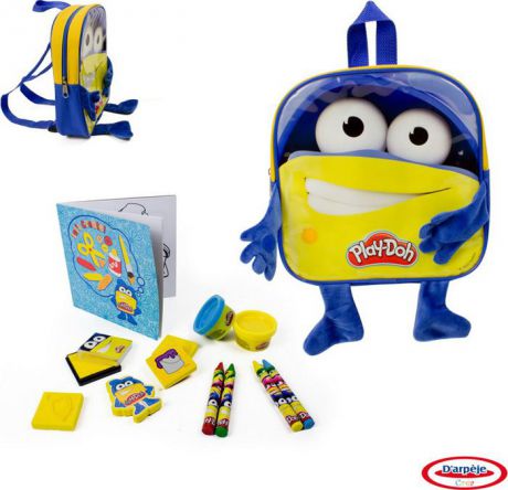 Набор для рисования Play-Doh "Рюкзачок", с плюшевыми ручками и ножками, CPDO090