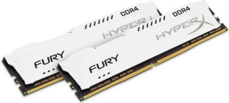 Комплект модулей оперативной памяти Kingston HyperX Fury DDR4 DIMM, 32GB (2х16GB), 2933MHz, CL17, HX429C17FWK2/32, white