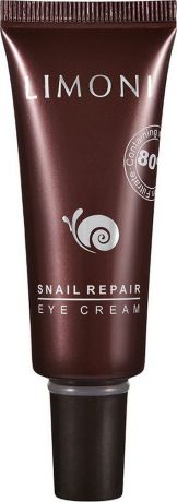 Крем для ухода за кожей век Limoni Snail Repair Eye Cream, с экстрактом слизи улитки, 25 мл