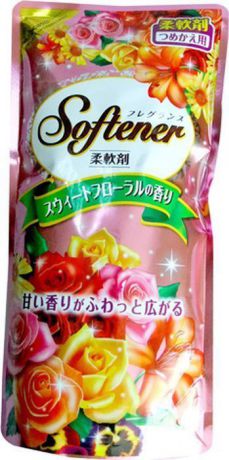 Кондиционер для белья Nihon Detergent Sweet Floral, 827363, со сладким цветочным ароматом, 500 мл