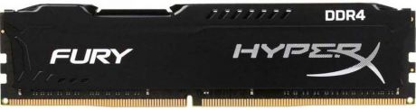 Модуль оперативной памяти Kingston HyperX Fury DDR4 DIMM, 8GB, 2933MHz, CL17, HX429C17FB2/8, black