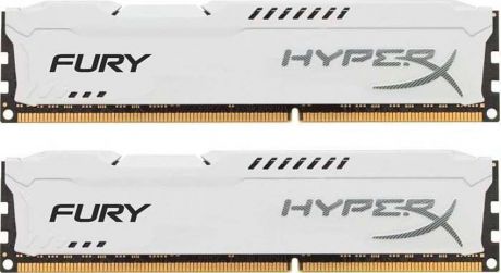 Комплект модулей оперативной памяти Kingston HyperX Fury DDR4 DIMM, 16GB (2х8GB), 2933MHz, CL17, HX429C17FW2K2/16, white