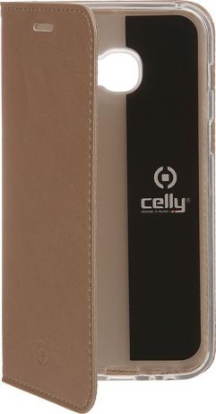 Чехол для сотового телефона Celly Air Case для Samsung Galaxy A3 (2017), AIR643GDCP, золотой