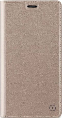 Чехол для сотового телефона Muvit Bling Folio Case для Samsung Galaxy A3 (2017), MLFLC0014, золотой
